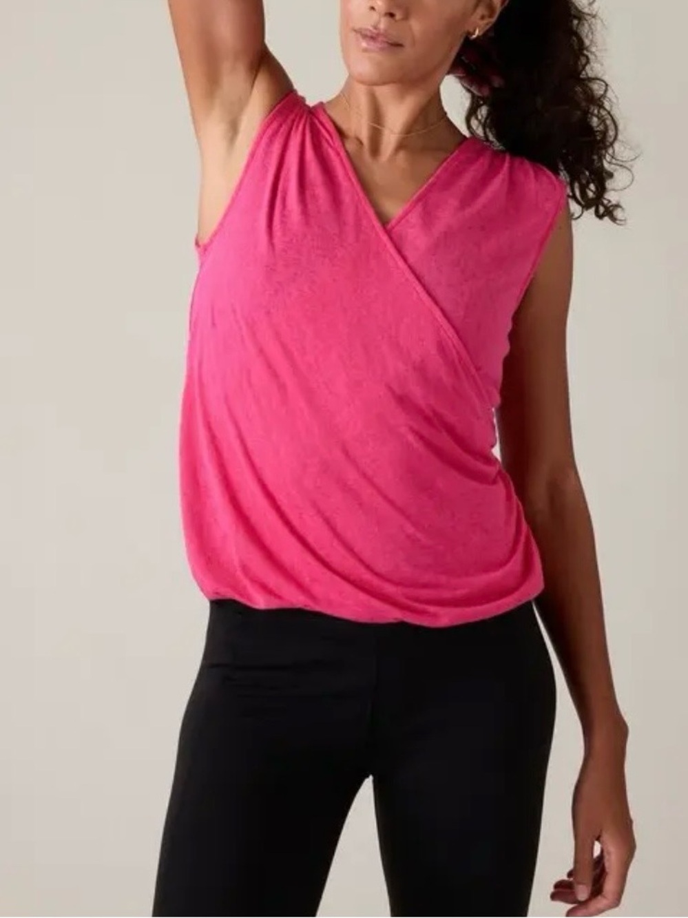 ATHLETA Breezy Wrap Tank Top, NWT, Sz. Medium